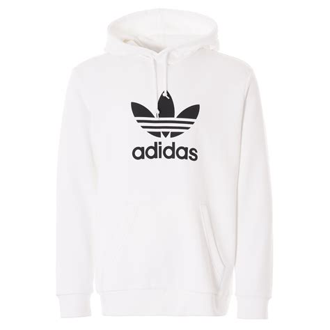 adidas hoodie kleid weiß|adidas originals hoodie men's.